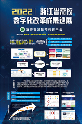 “浙師智慧教師教育平臺”入選省發(fā)改委數(shù)字社會(huì)系統(tǒng)優(yōu)秀案例和省高校數(shù)字化優(yōu)秀改革成果