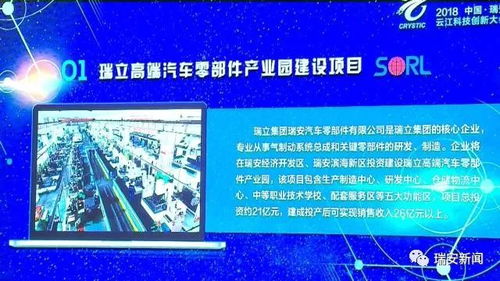 2018中國 瑞安云江科技創新大會丨16個大項目 5個大資本等進行集中簽約